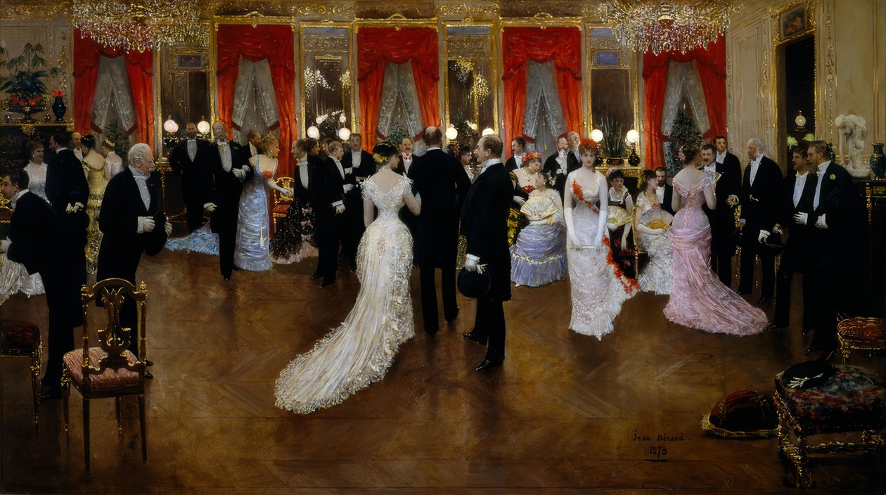 Een avond door Jean Beraud