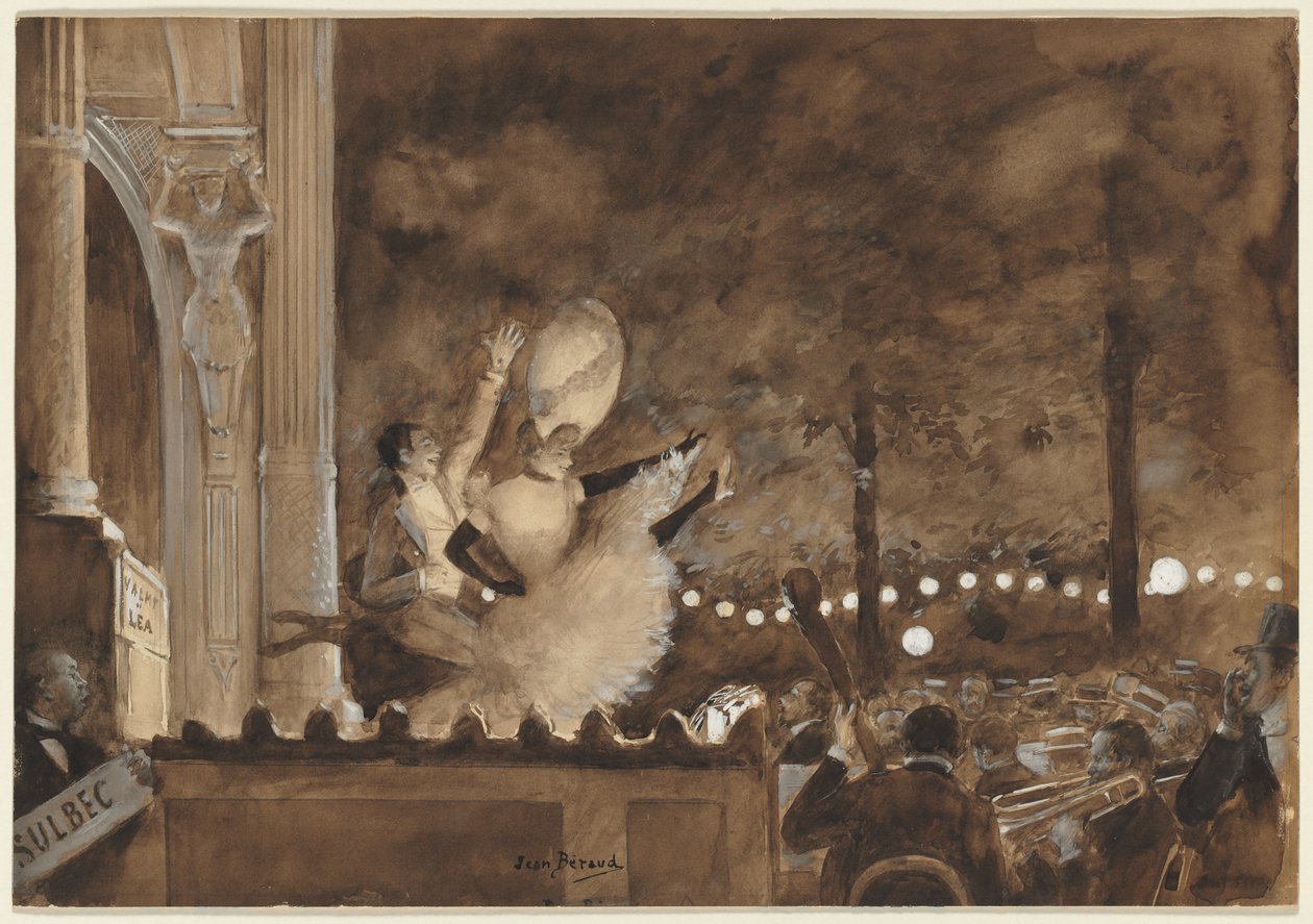 Valmy en Léa, ca. 1885-1895 door Jean Beraud