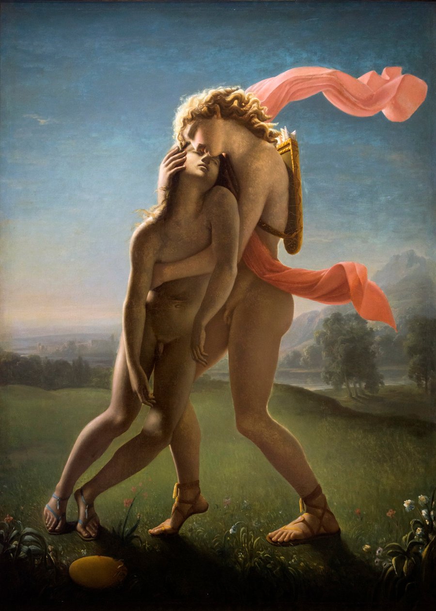 De dood van Hyacinthus, 1801 door Jean Broc