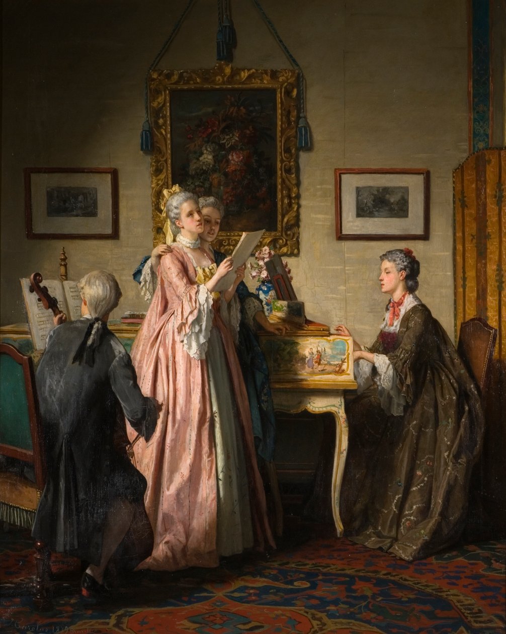 Harmonie, 1879 door Jean Carolus