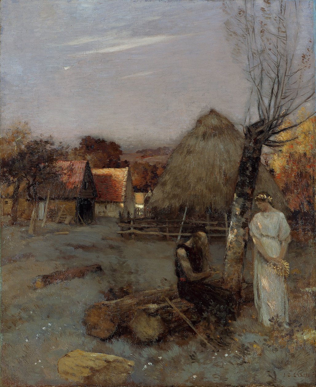 Theocritus door Jean Charles Cazin