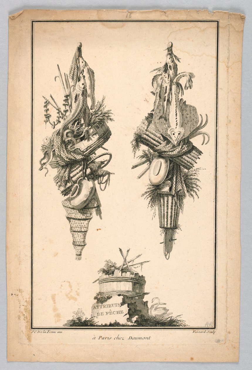 Prent, 1734–89 door Jean Charles Delafosse