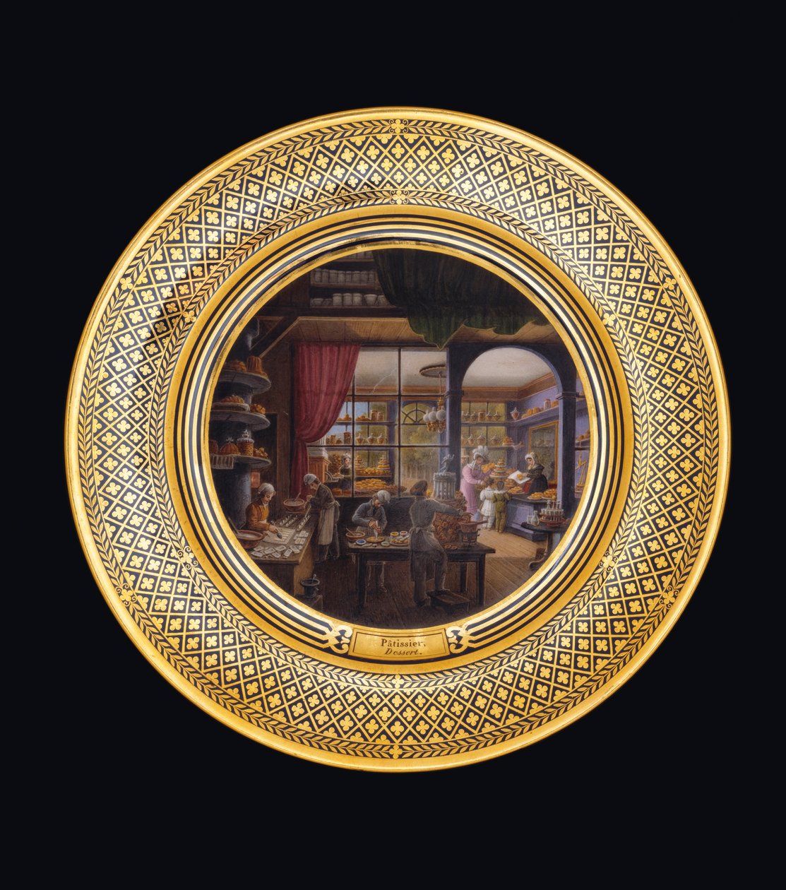 Dessert, c.1820-35 door Jean Charles Develly