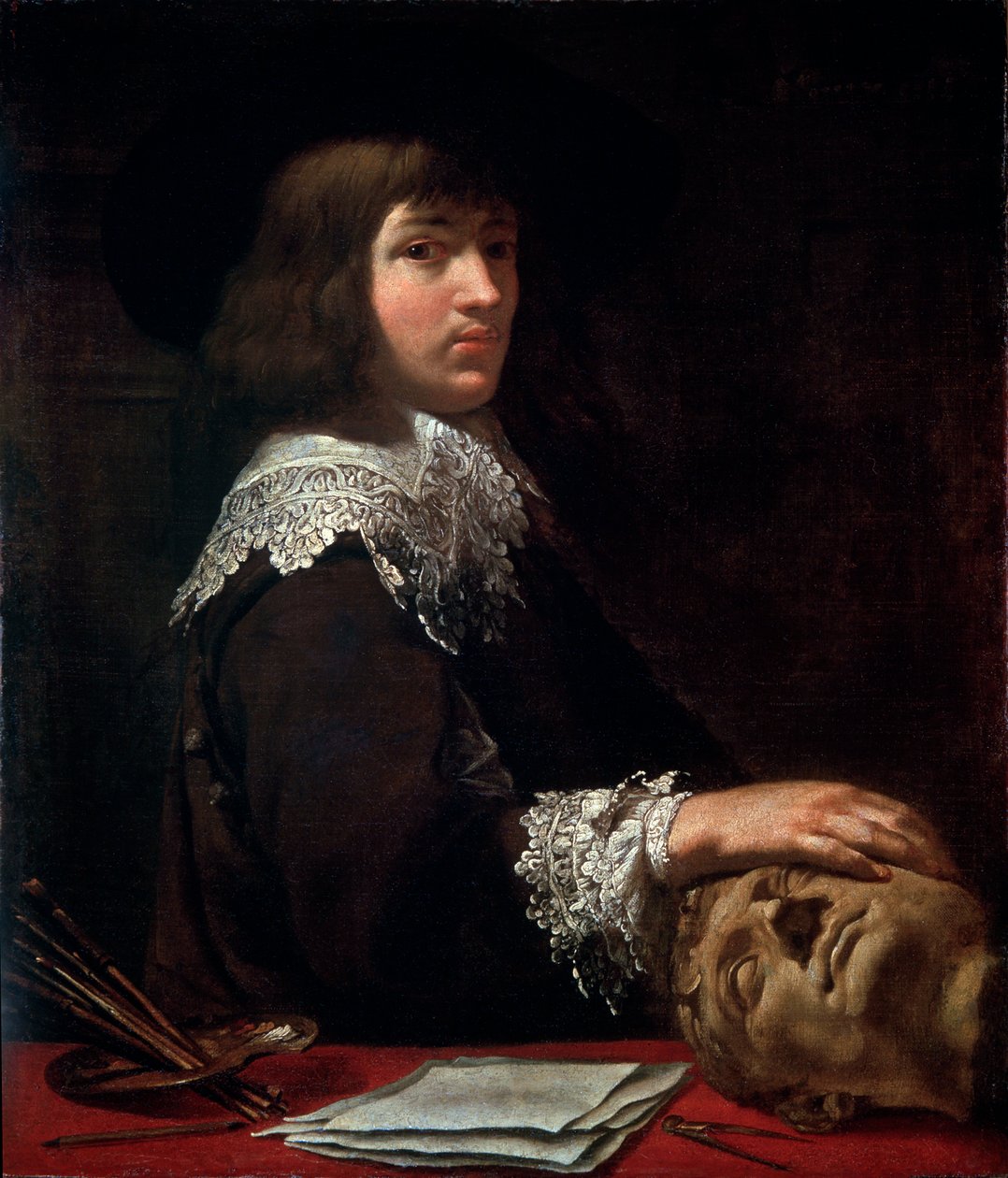 Zelfportret, 1636 door Jean Daret