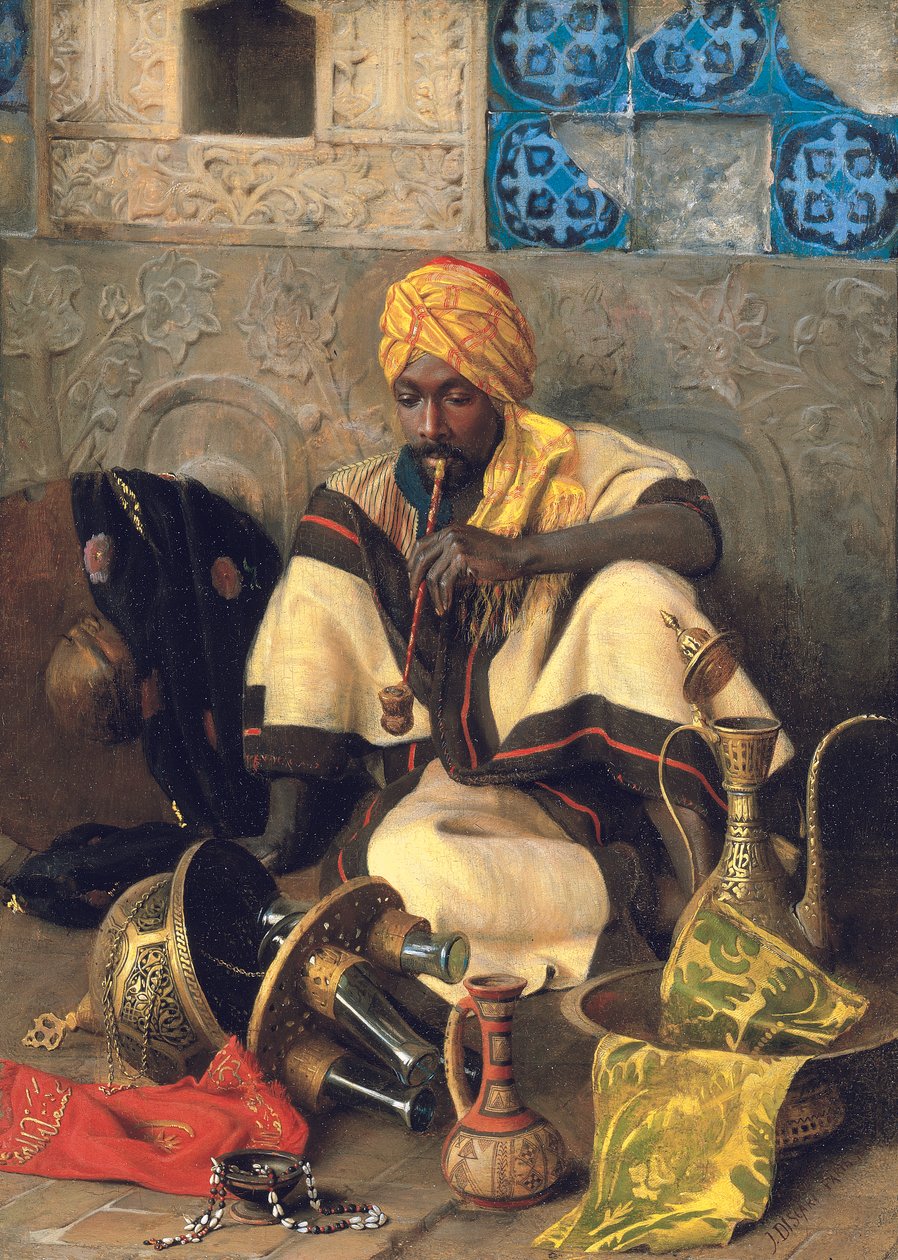 De Arabische Roker door Jean Discart
