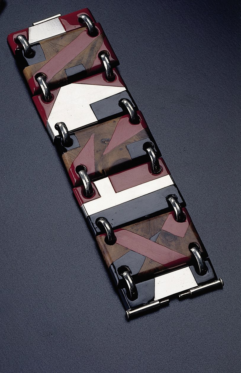 Thuya armband, ca. 1930 door Jean Dunand