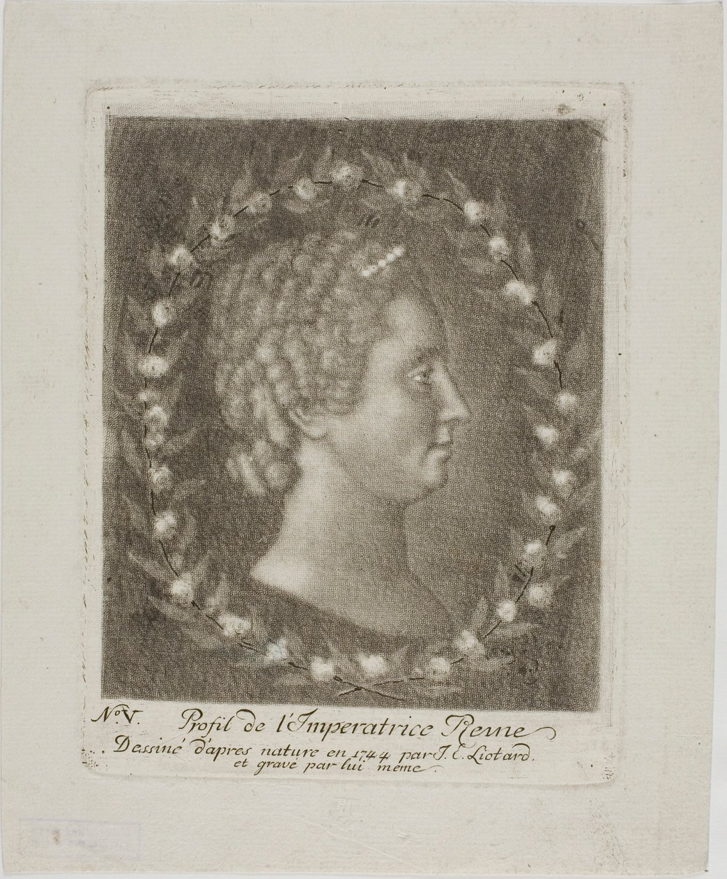 Portret van Koningin Marie Terese door Jean Étienne Liotard