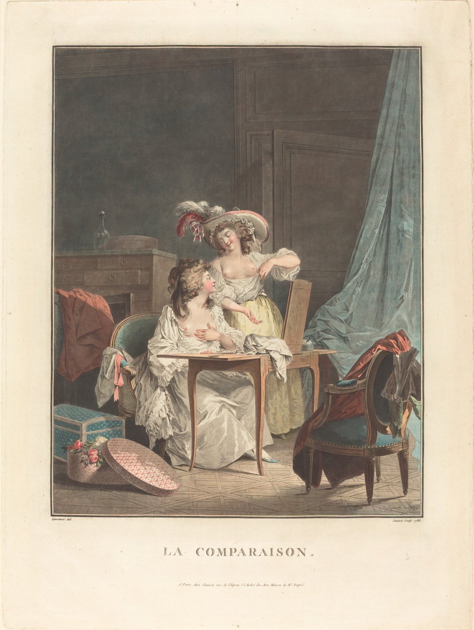 De vergelijking door Jean Francois Janinet