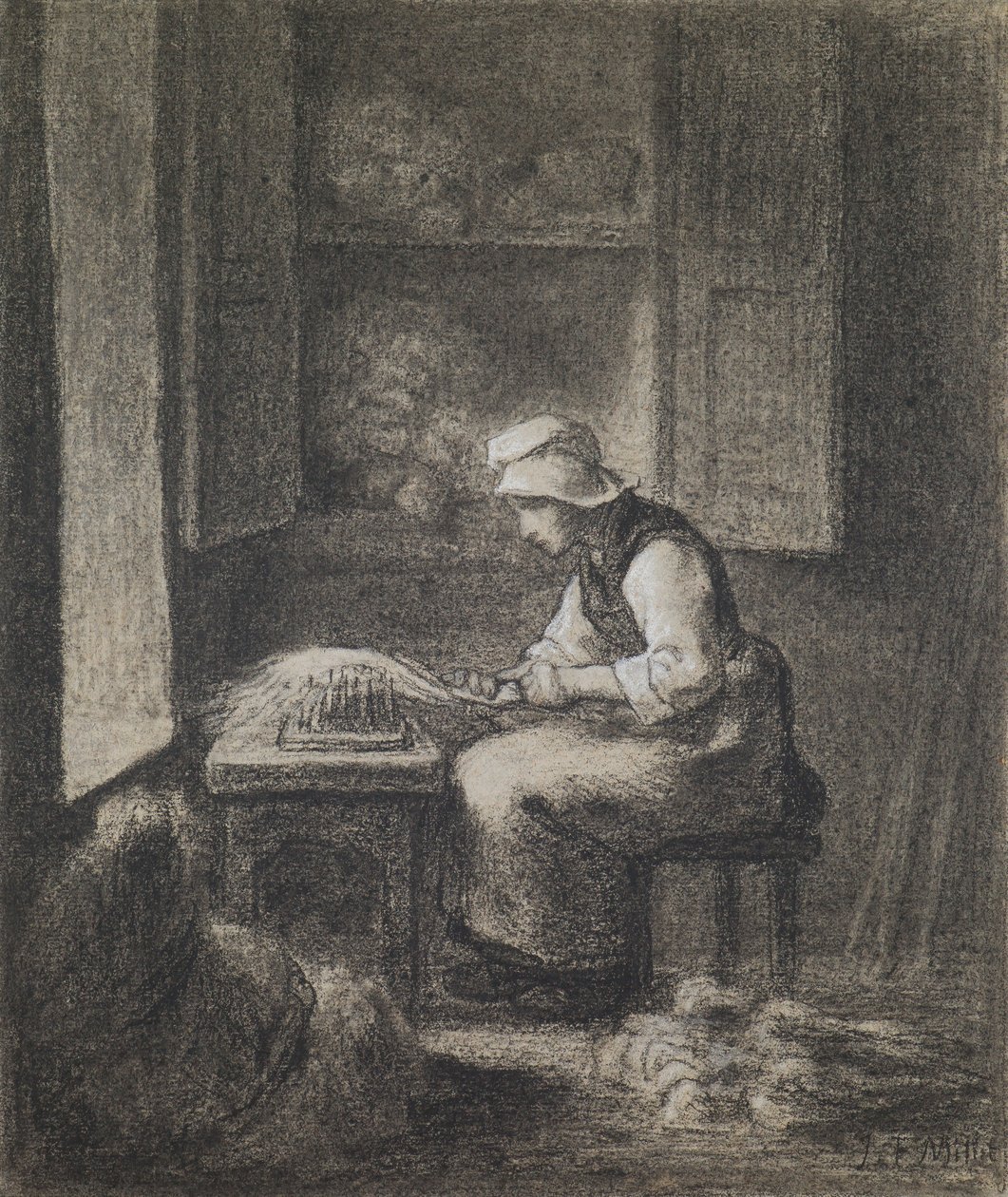 De Kaarder door Jean Francois Millet