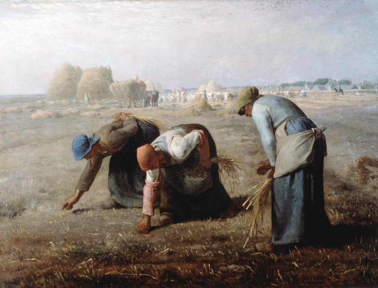De Arenleesters, 1857 door Jean Francois Millet