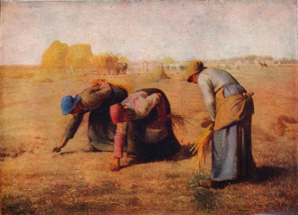 De Arenleesters door Jean Francois Millet