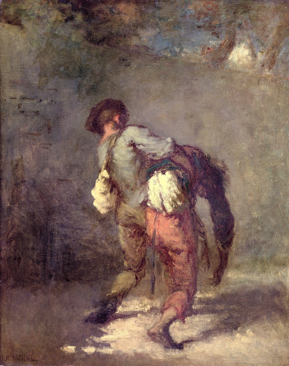 De Barmhartige Samaritaan door Jean Francois Millet