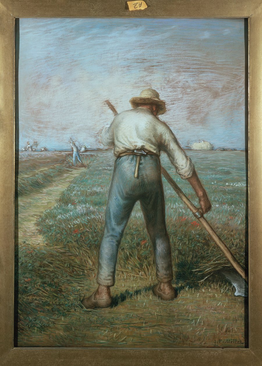De Maaier, ca. 1866-68 door Jean Francois Millet