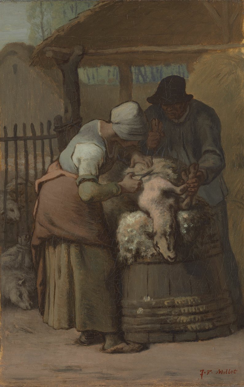 De schapenhoeders door Jean Francois Millet