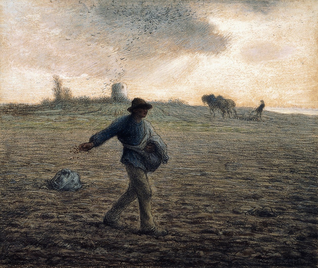 De zaaier door Jean Francois Millet