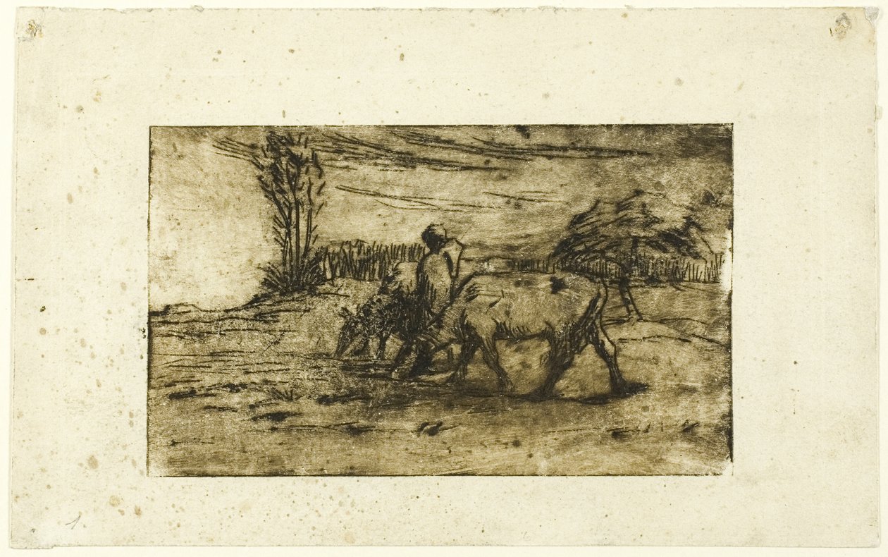 De twee koeien door Jean Francois Millet