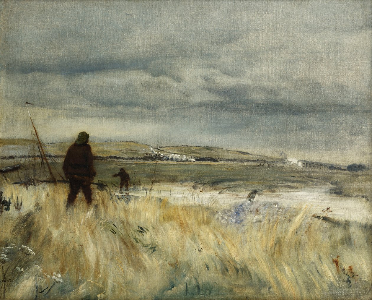 Bretonse Vissers door Jean Francois Raffaelli