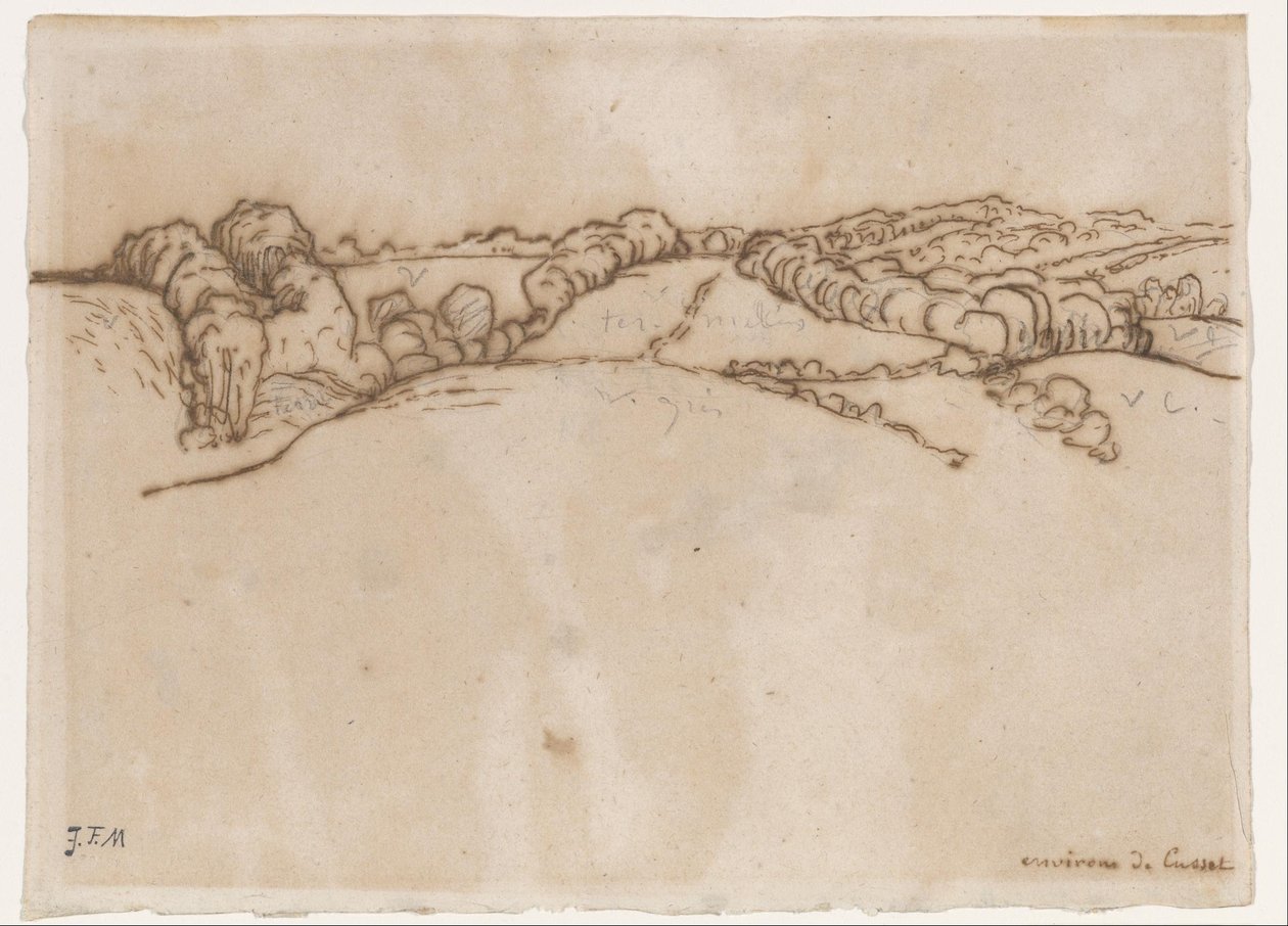 Rond Cusset door Jean Francois Millet