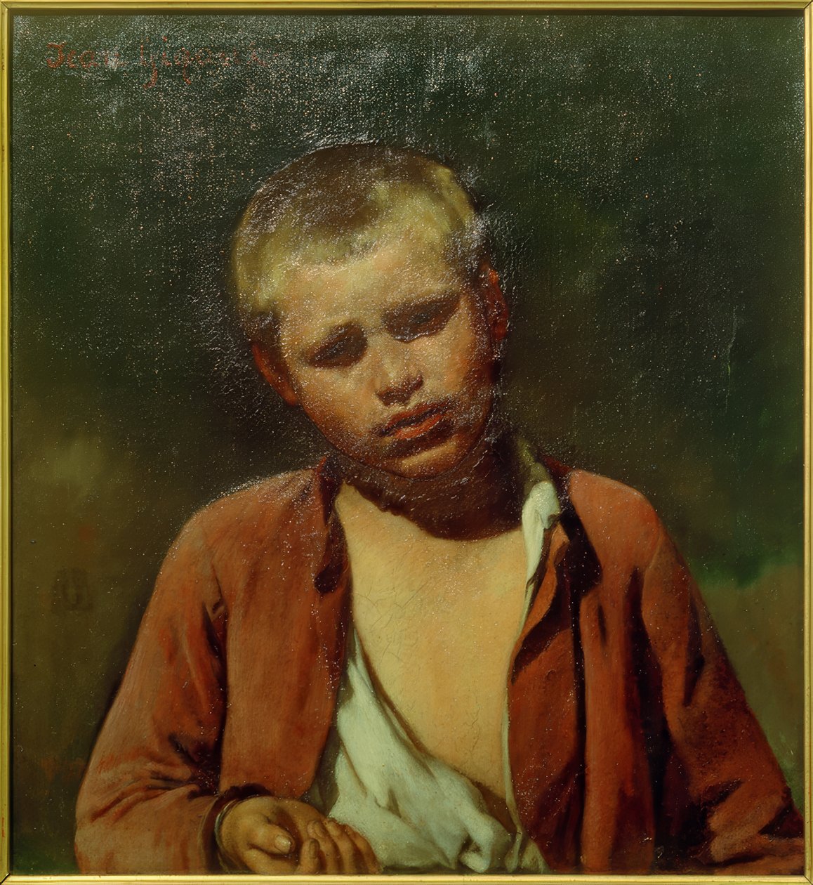 Jonge bedelaar door Jean Francois Gigoux