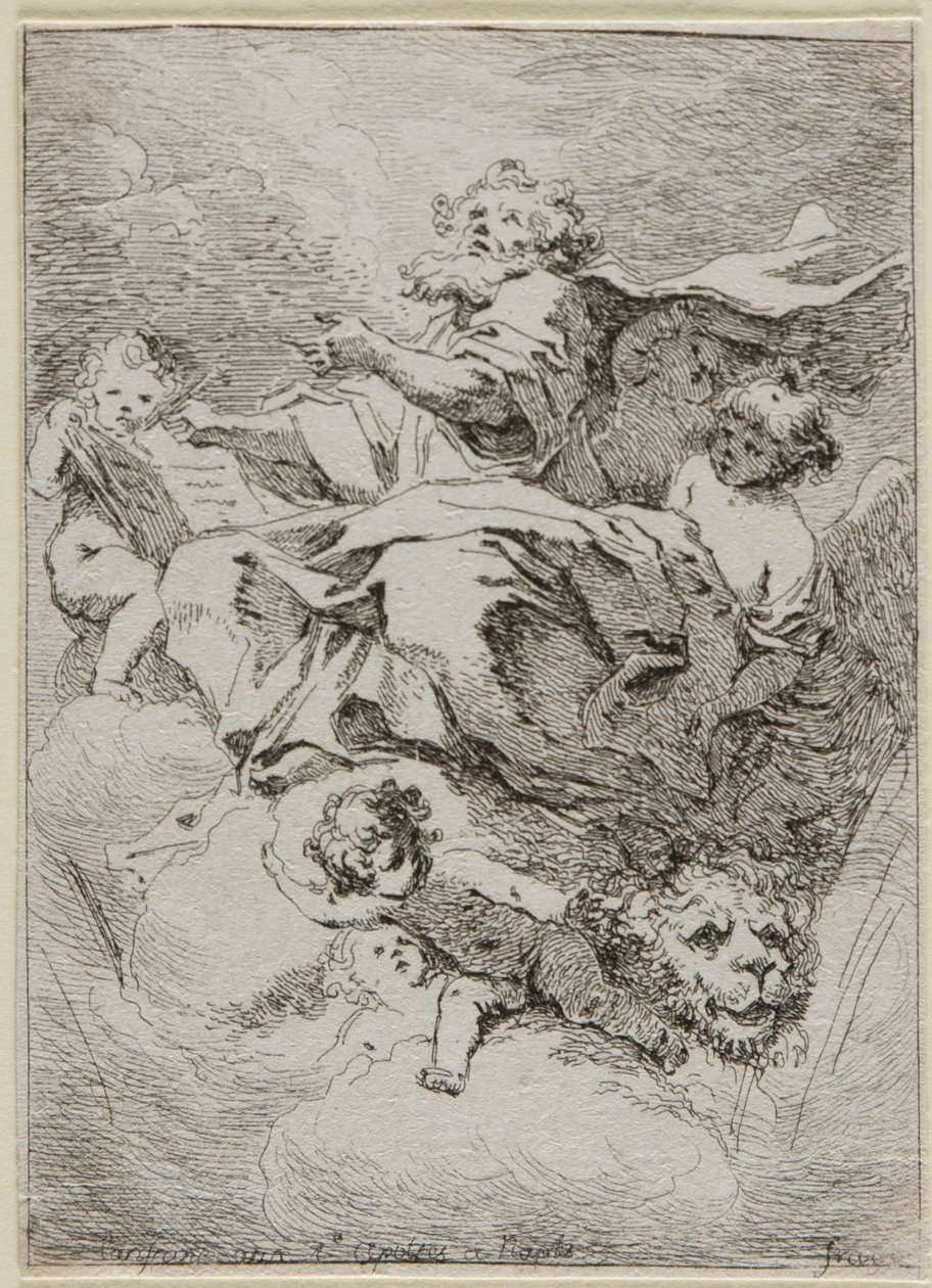 Sint Marcus door Jean Honore Fragonard
