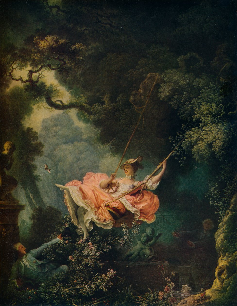 De Schommel, ca. 1767 door Jean Honore Fragonard