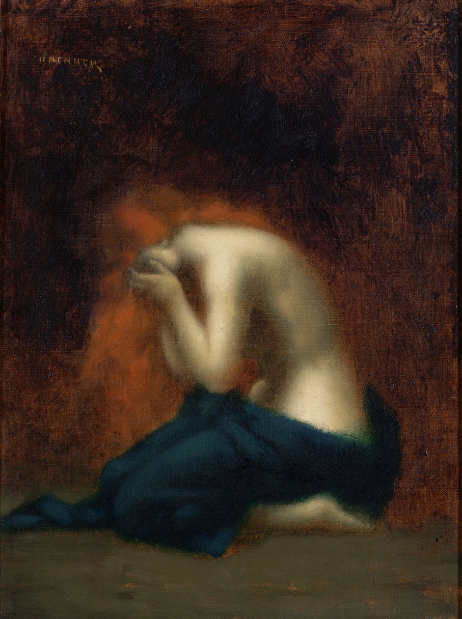 Eenzaamheid door Jean Jacques Henner