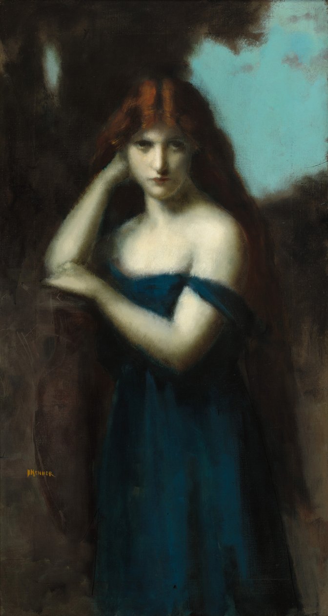 Staande Vrouw, c. 1903 door Jean Jacques Henner