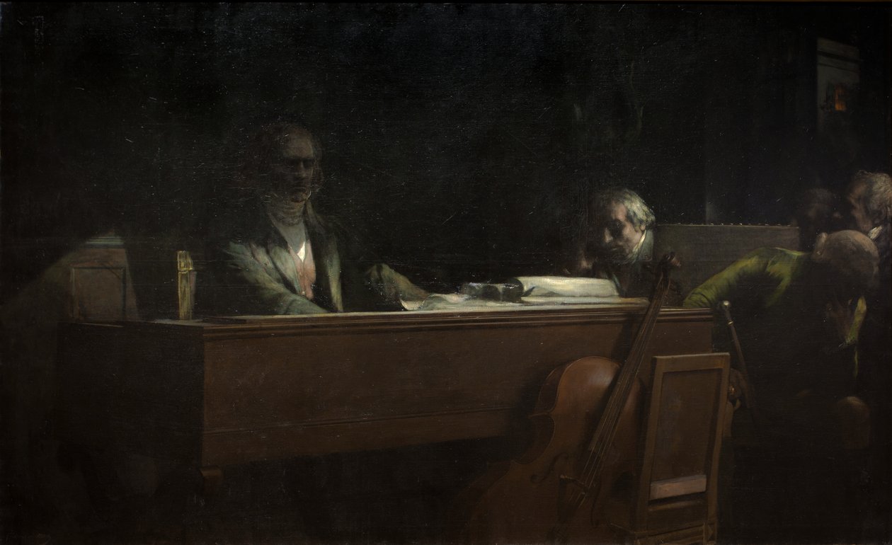 Beethoven, Sonate van de maanlicht door Jean Joseph Benjamin Constant