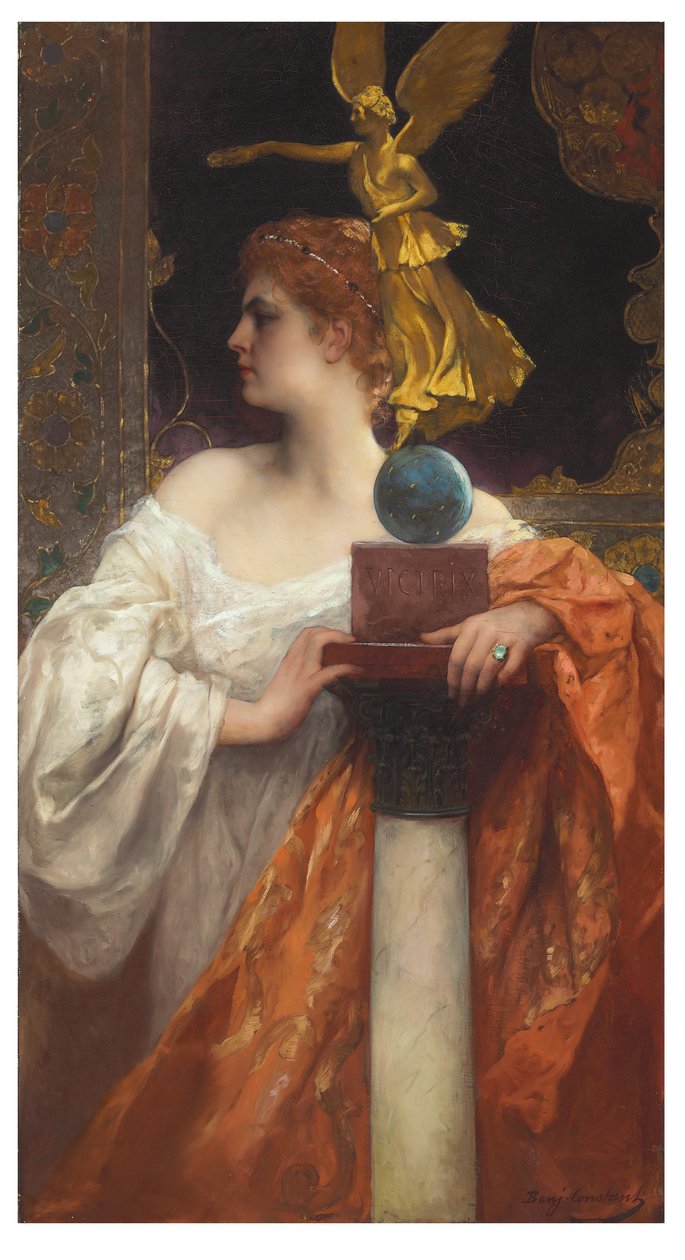 Overwinning door Jean Joseph Benjamin Constant