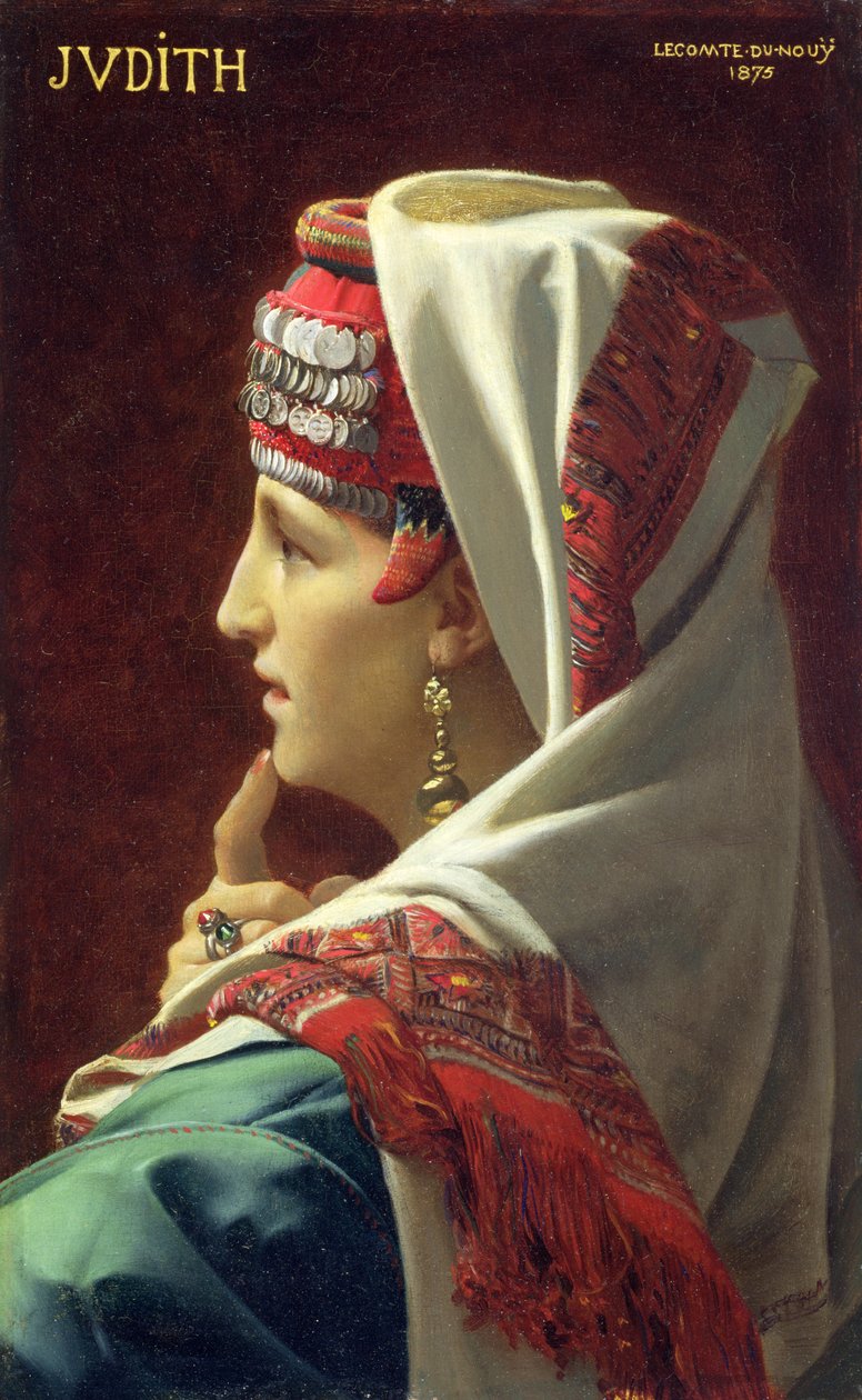 Judith, 1875 door Jean Jules Antoine Lecomte du Nouy
