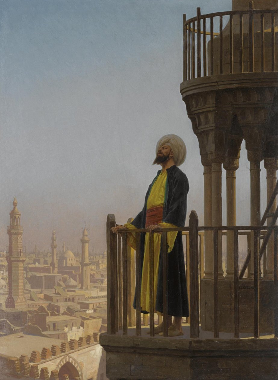 Een muezzin door Jean Leon Gerome