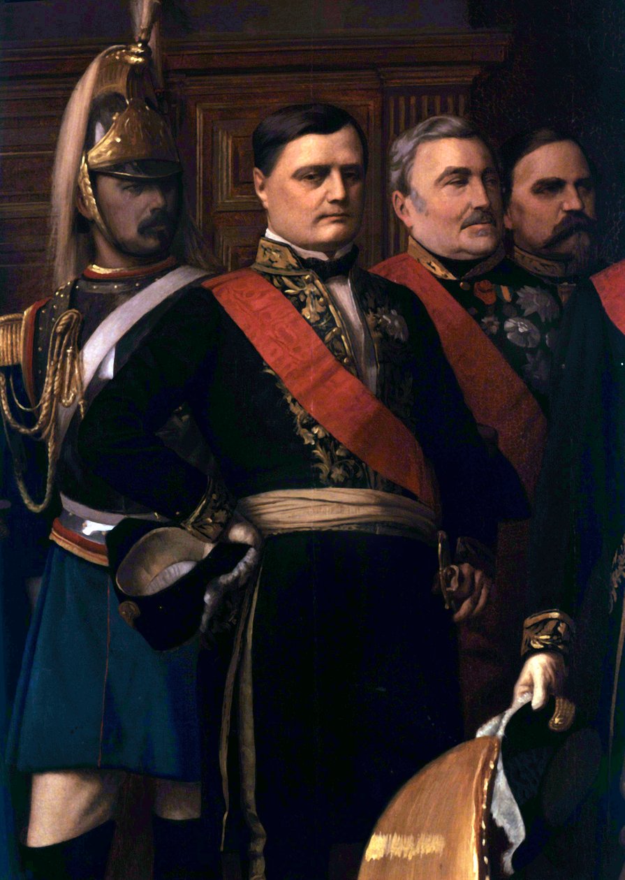 Alexandre Colonna-Walewski, detail 19e eeuw (schilderij) door Jean Leon Gerome