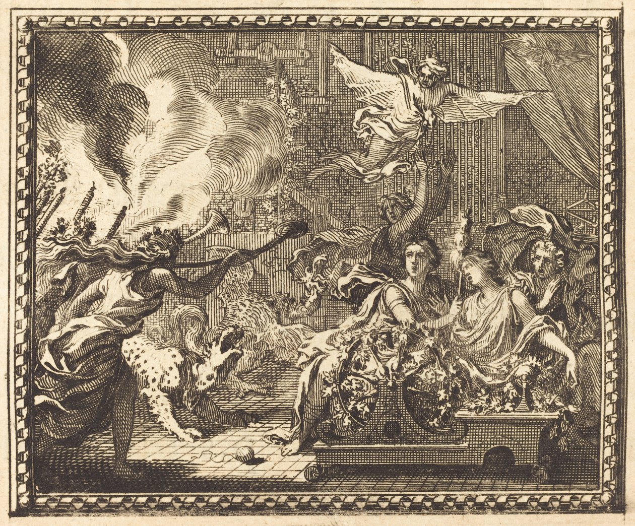 De Dochters van Minyas door Jean Lepautre