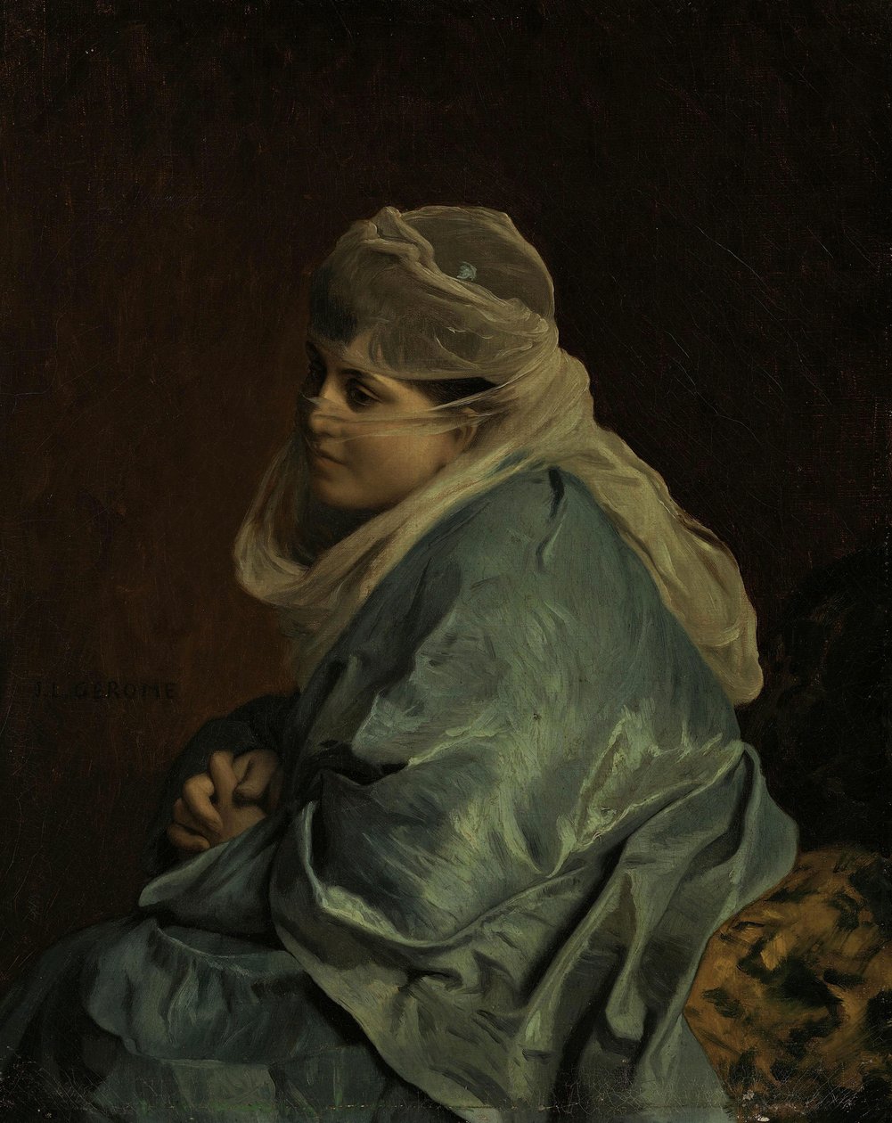 Vrouw van Constantinopel door Jean Leon Gerome