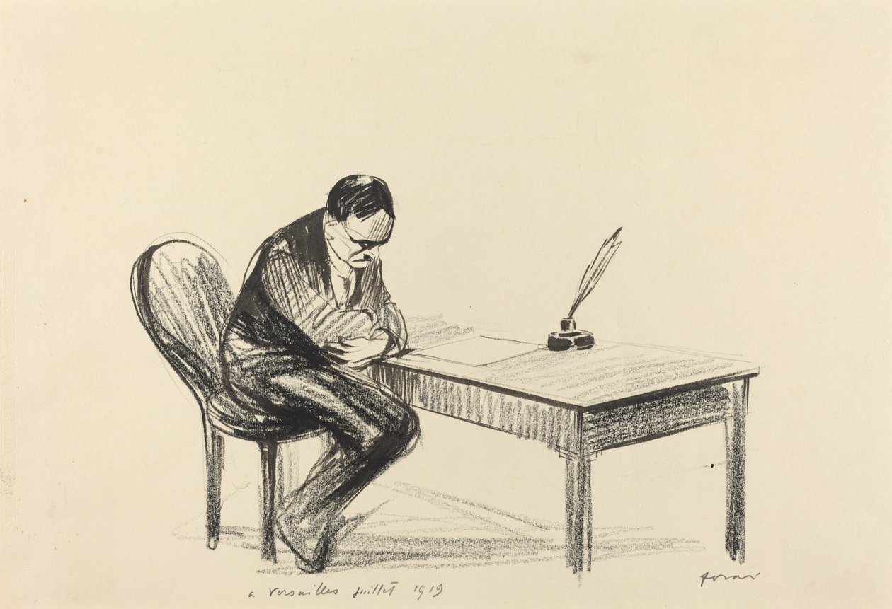 Een Versailles juli 1919 door Jean Louis Forain