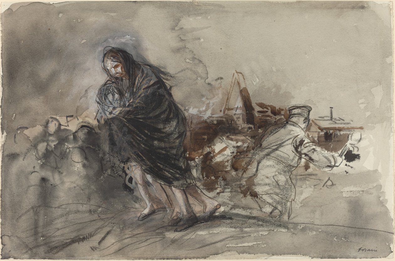 Na Douai door Jean Louis Forain