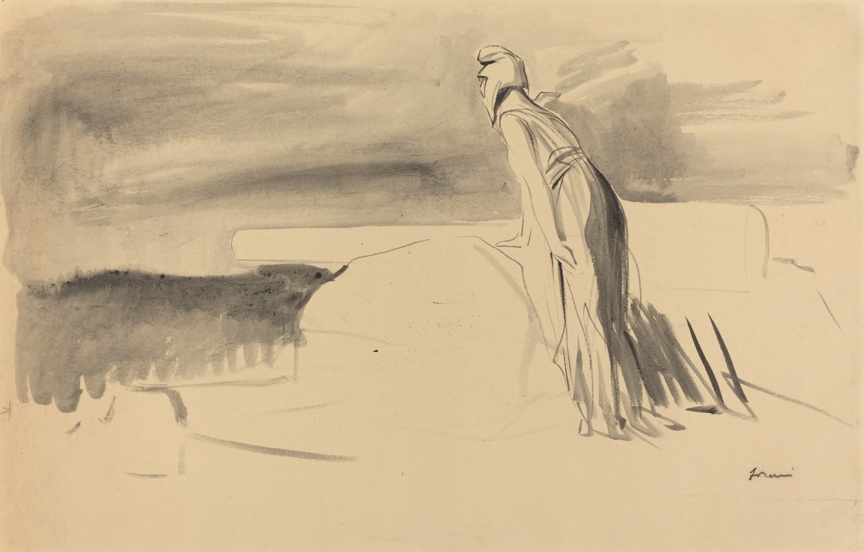 Frankrijk kijkt toe, ca. 1914-1919 door Jean Louis Forain