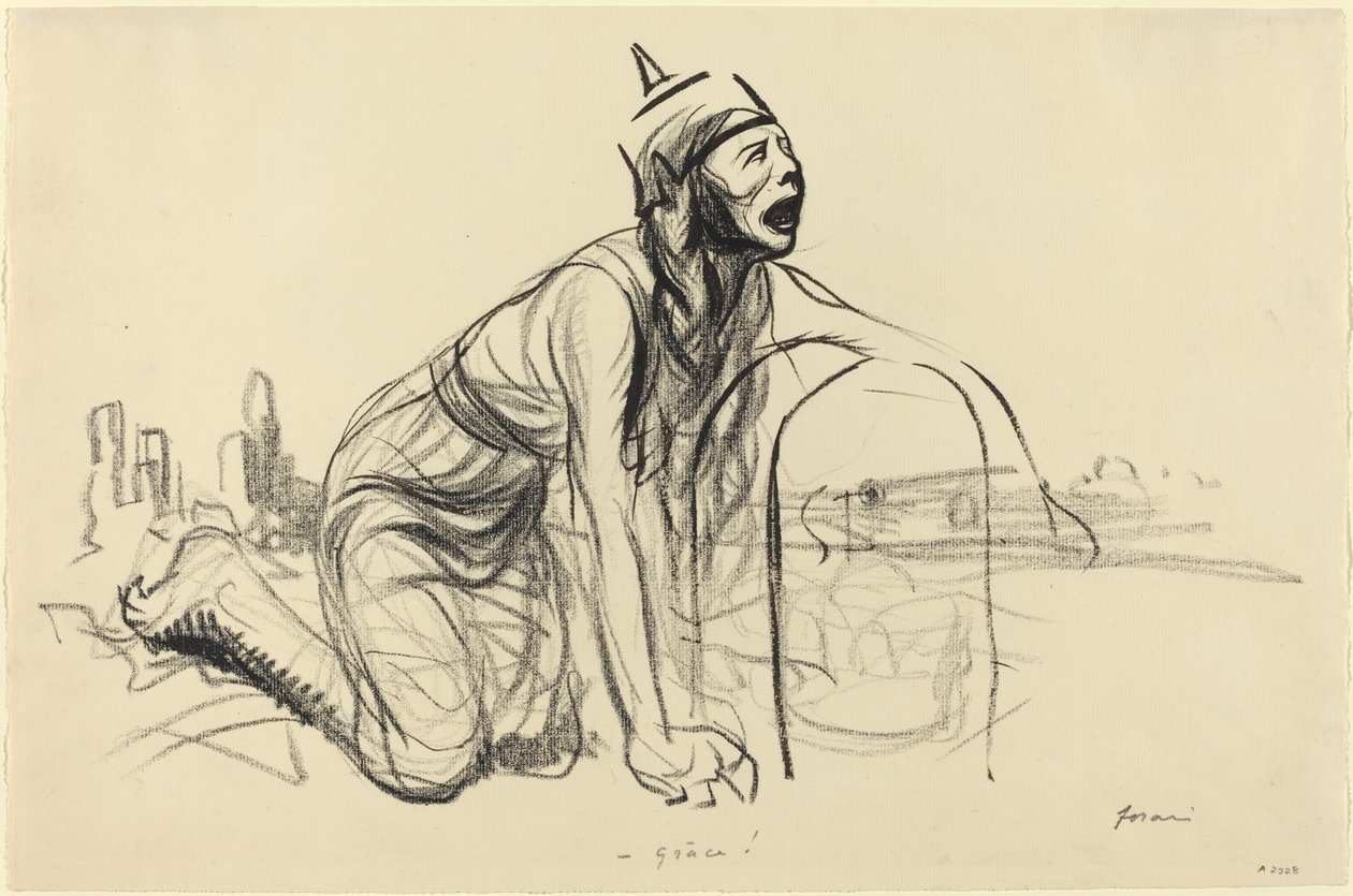 Genade! door Jean Louis Forain