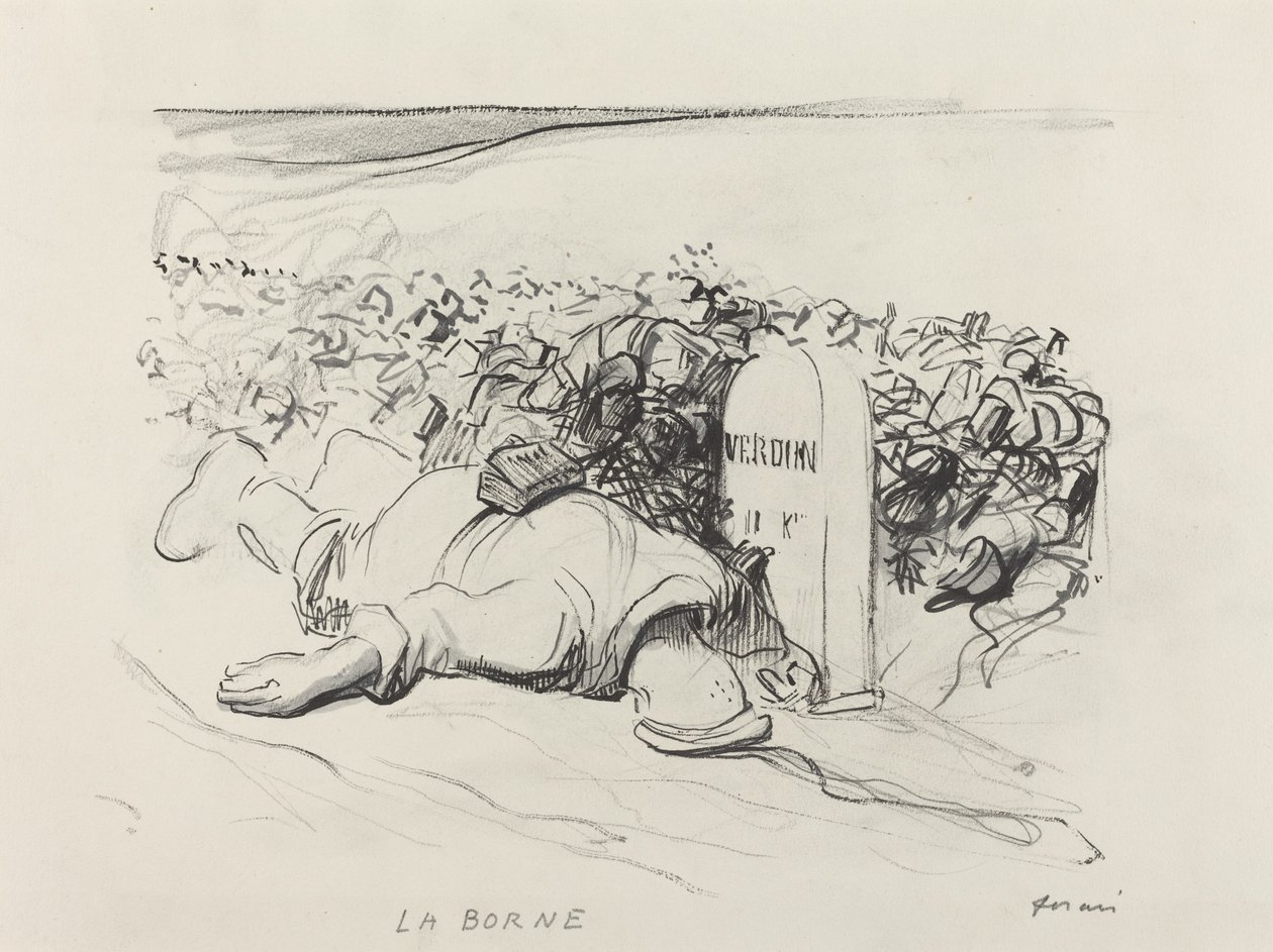 La Borne, Verdun door Jean Louis Forain
