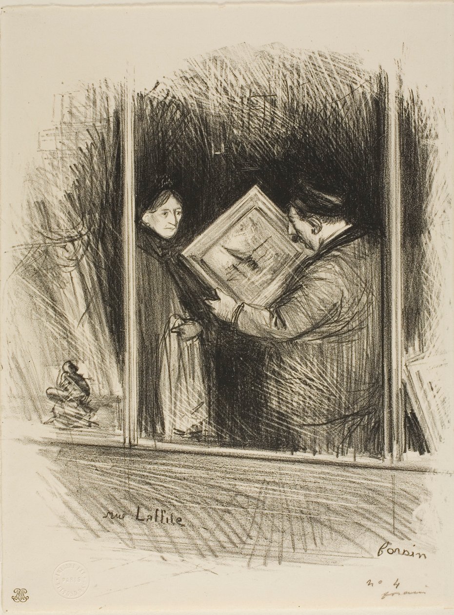 Laffitte Street door Jean Louis Forain