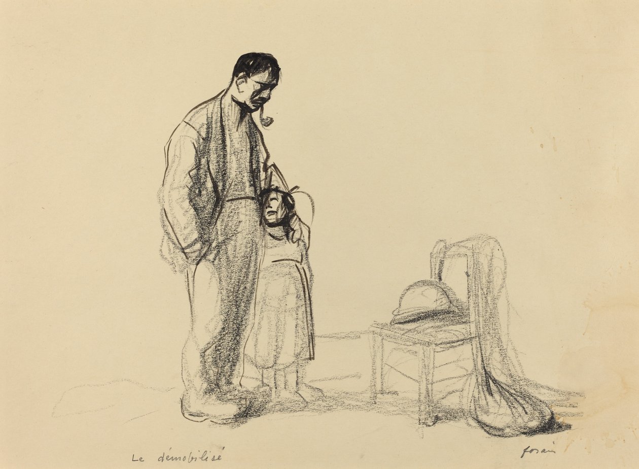 Le demobilise door Jean Louis Forain