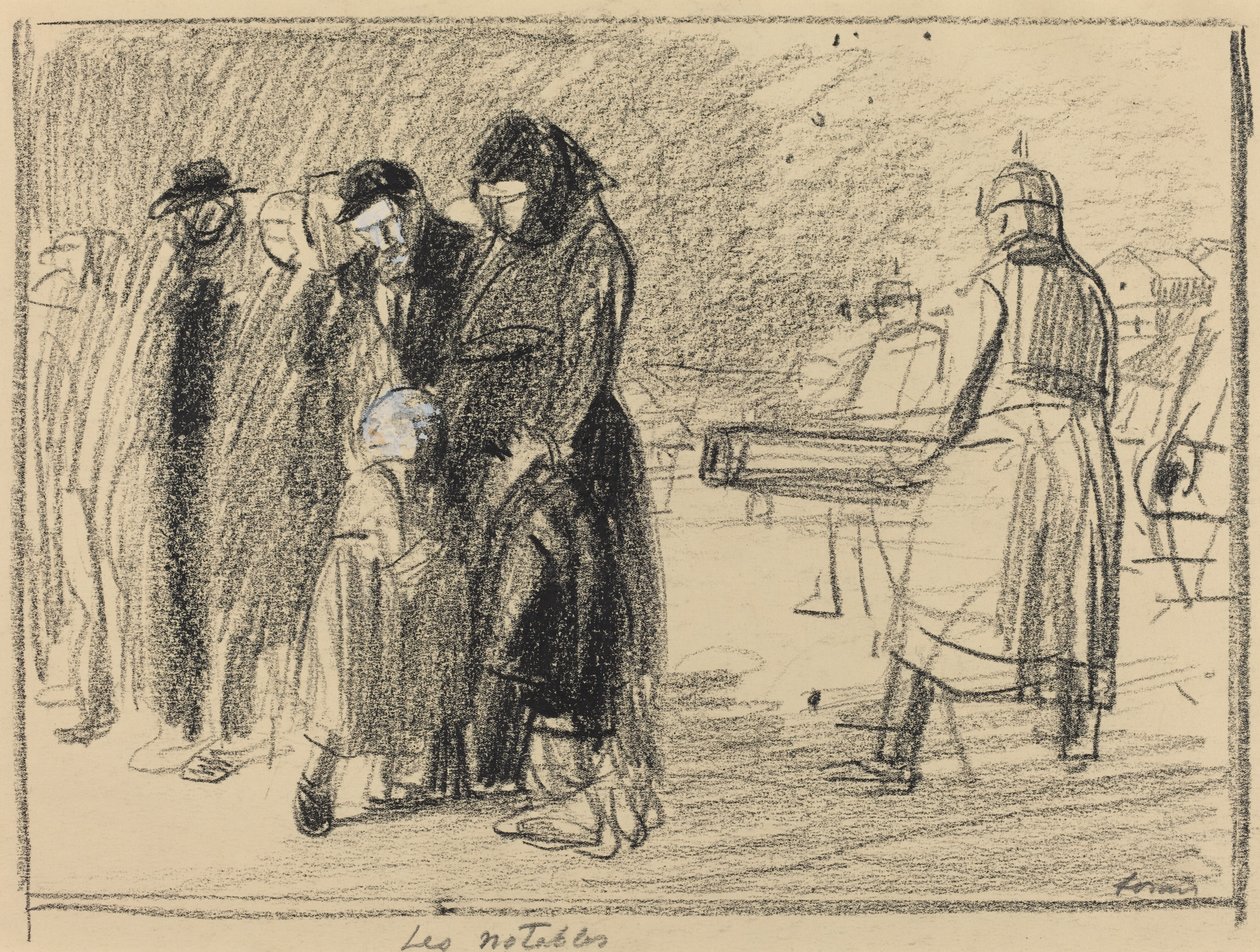 De notabelen door Jean Louis Forain