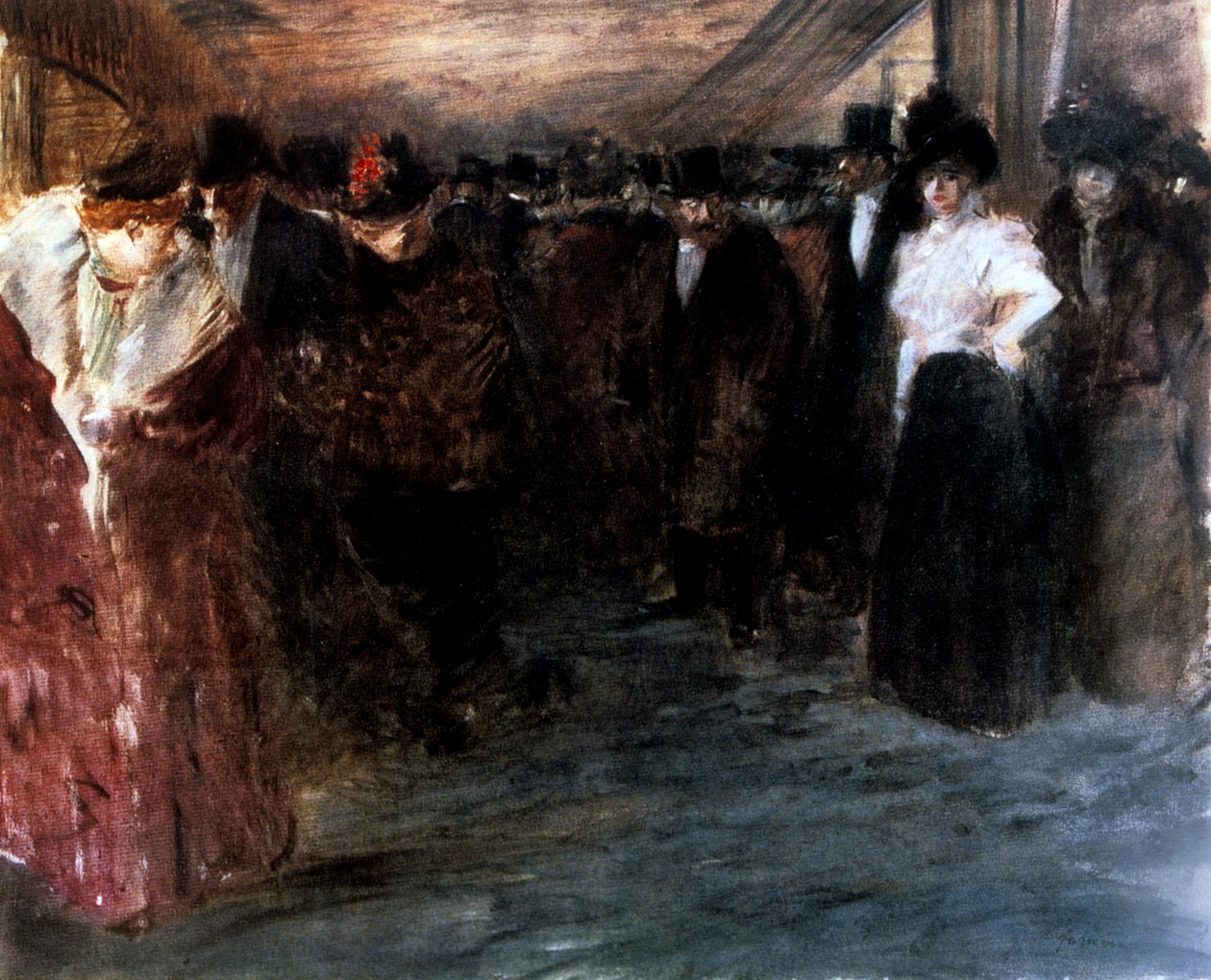 Music-Hall, 1895-1896 door Jean Louis Forain