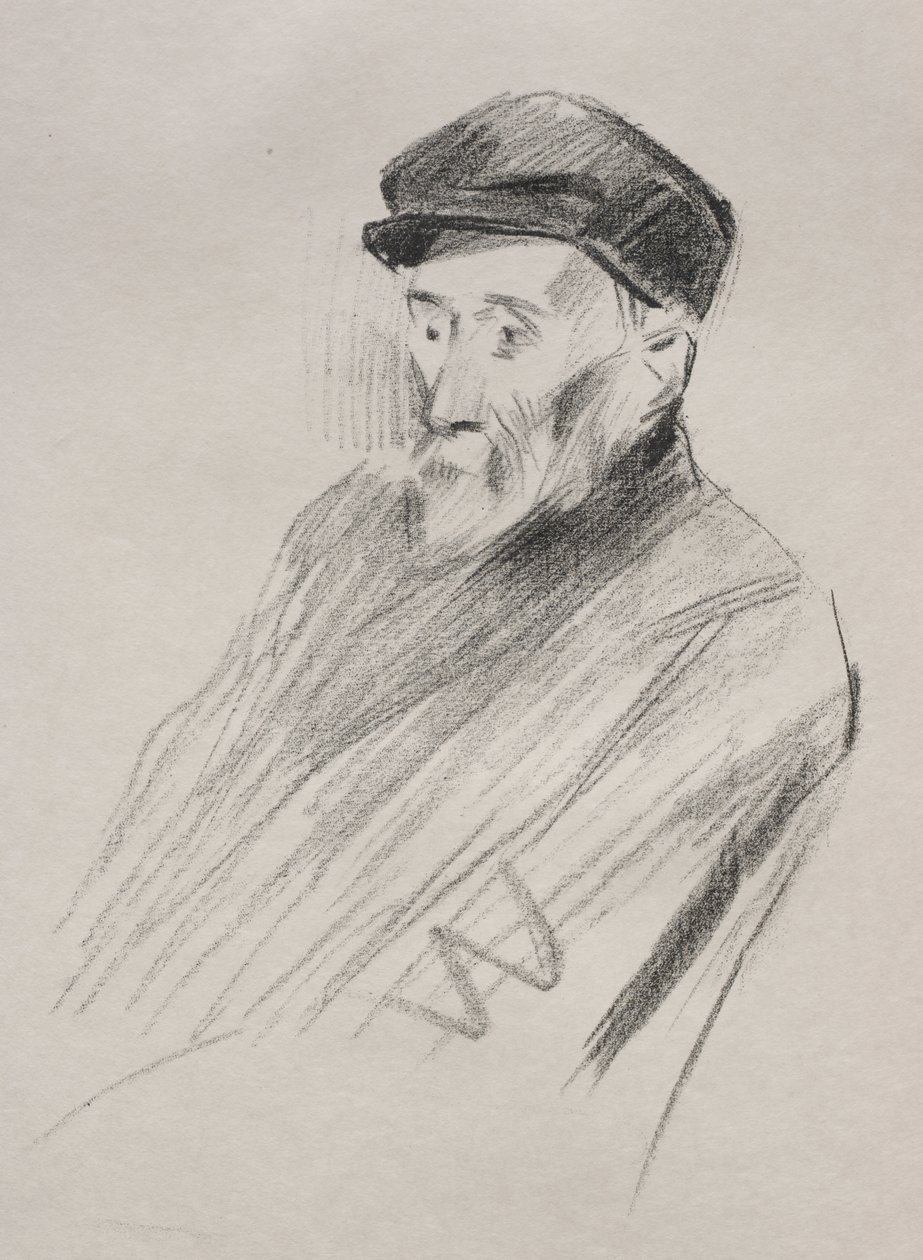 Pierre Auguste Renoir (litho) door Jean Louis Forain