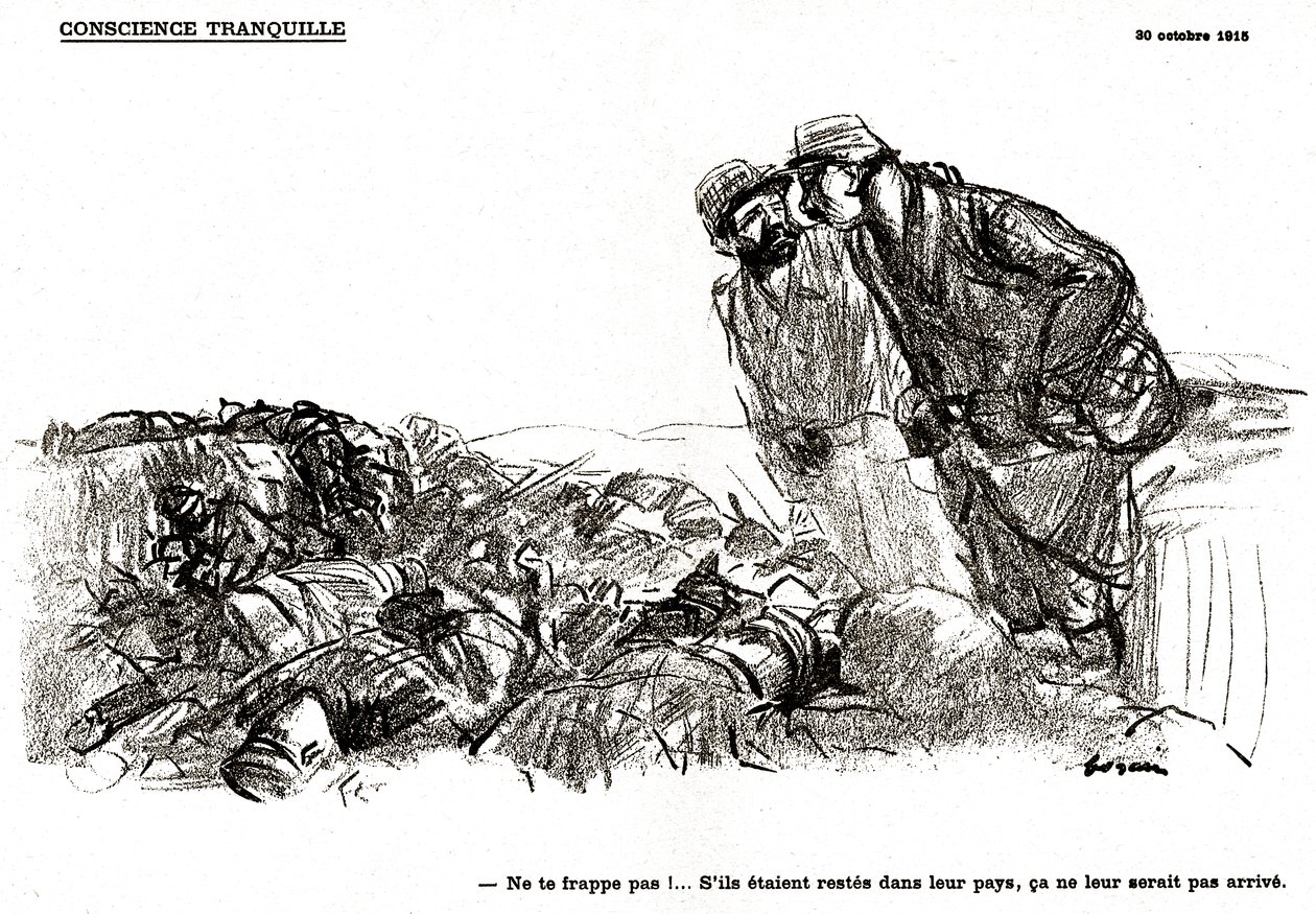 Rustig Geweten door Jean Louis Forain