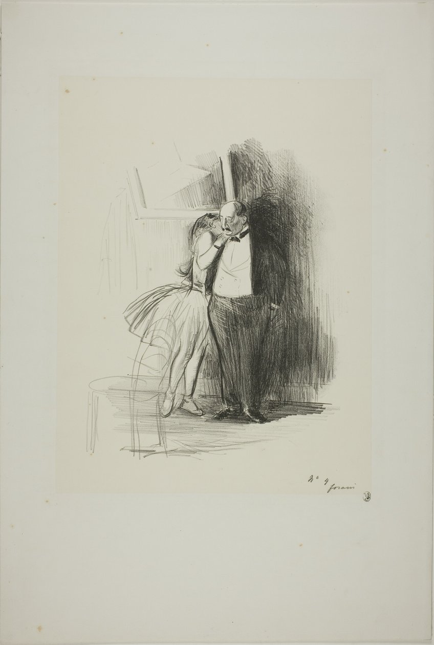 De Toestemming door Jean Louis Forain
