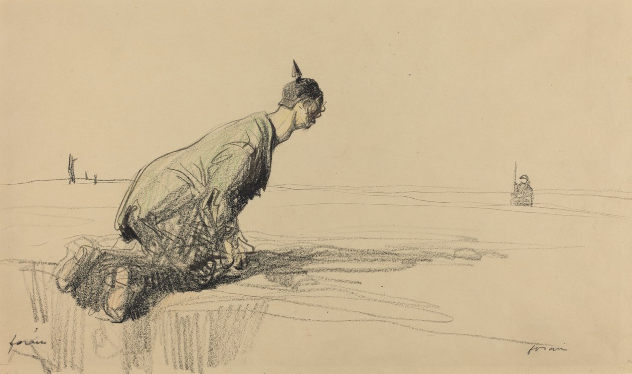 Het doel van oorlog door Jean Louis Forain