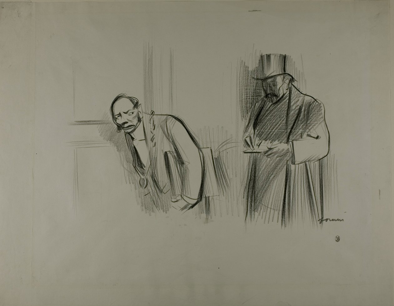De Verslaggever door Jean Louis Forain