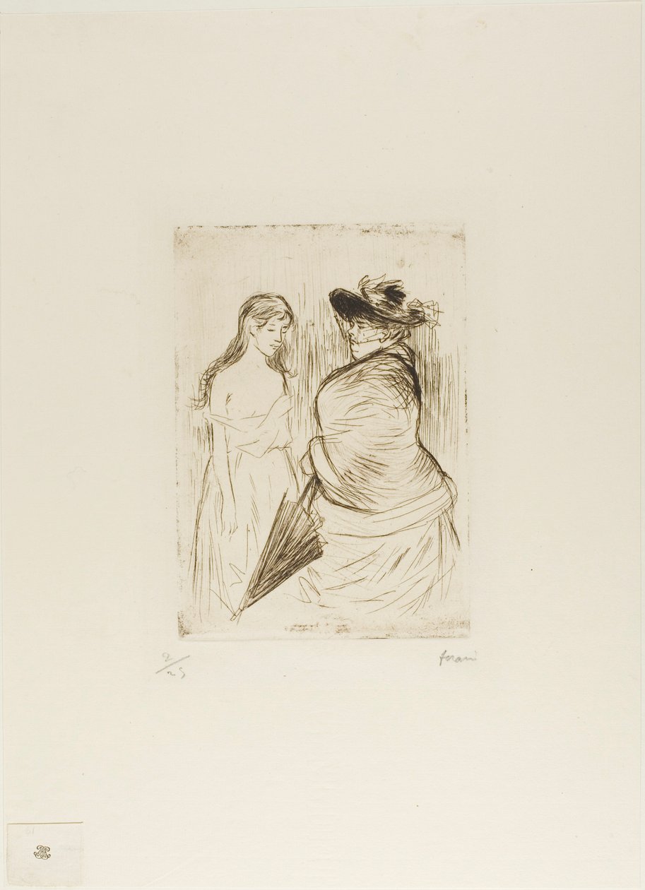 De blanke slavenhandel door Jean Louis Forain
