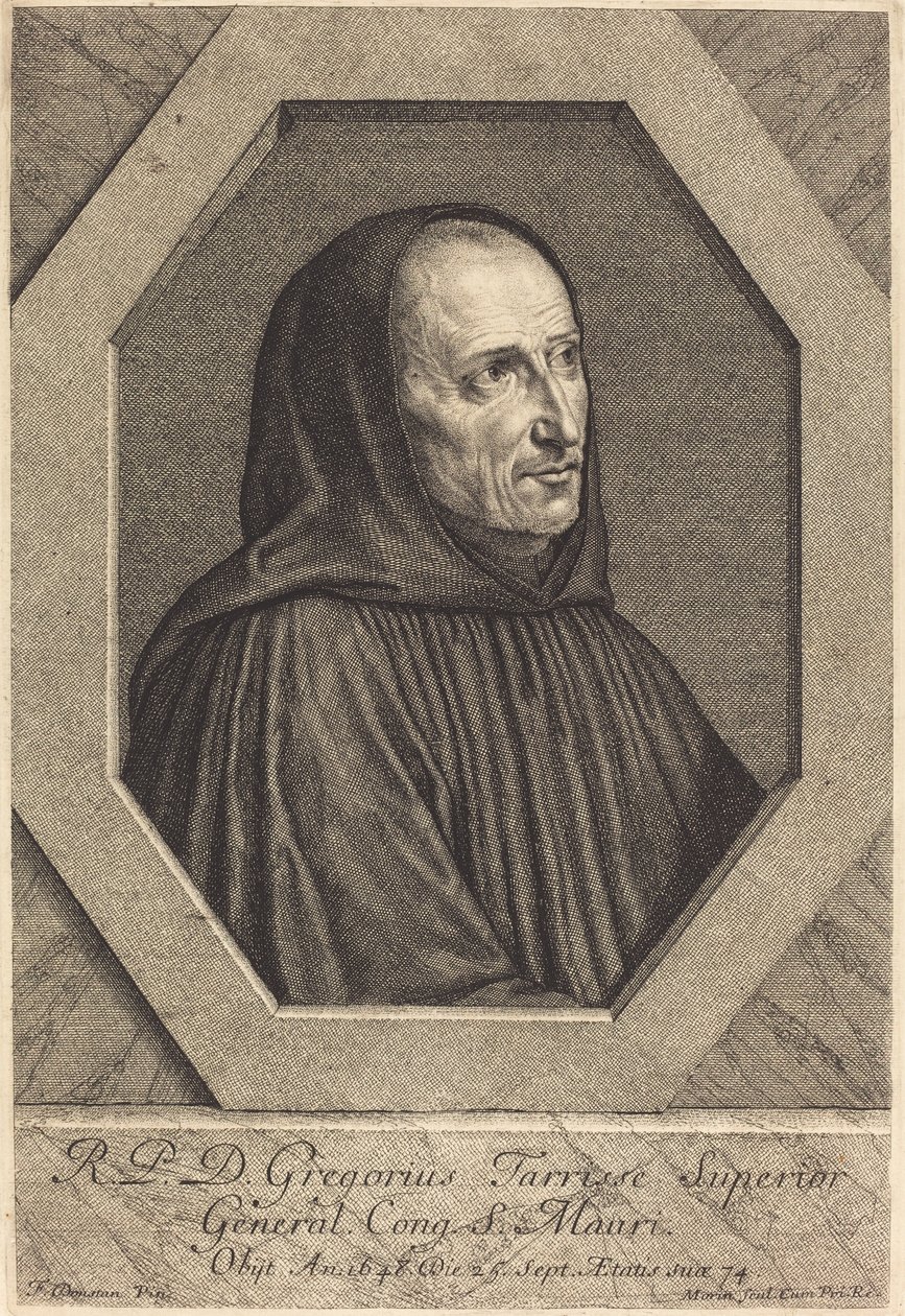 Dom Jean Gregoire Tarrisse door Jean Morin